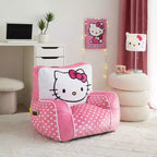 Sedia per bambini in gommapiuma rosa compressa – 1 posto