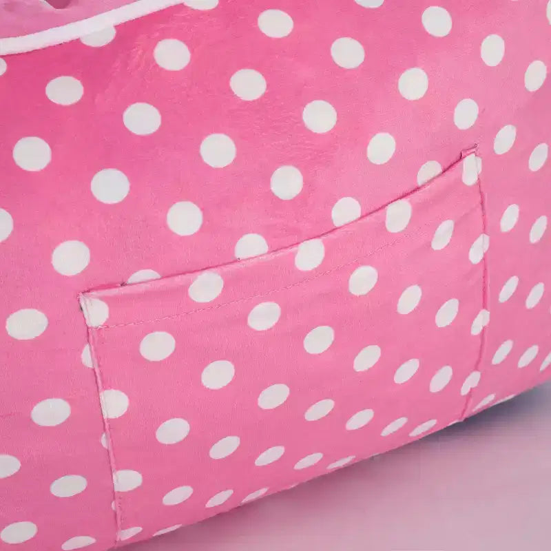 Sedia per bambini in gommapiuma rosa compressa – 1 posto
