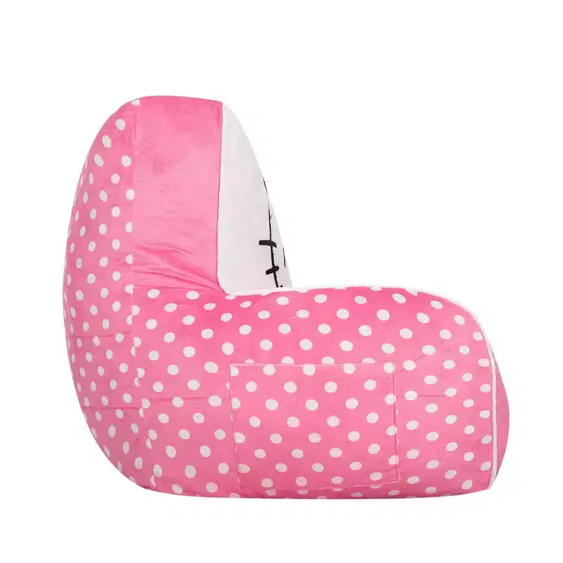 Sedia per bambini in gommapiuma rosa compressa – 1 posto