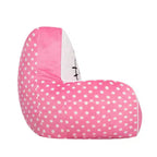 Sedia per bambini in gommapiuma rosa compressa – 1 posto