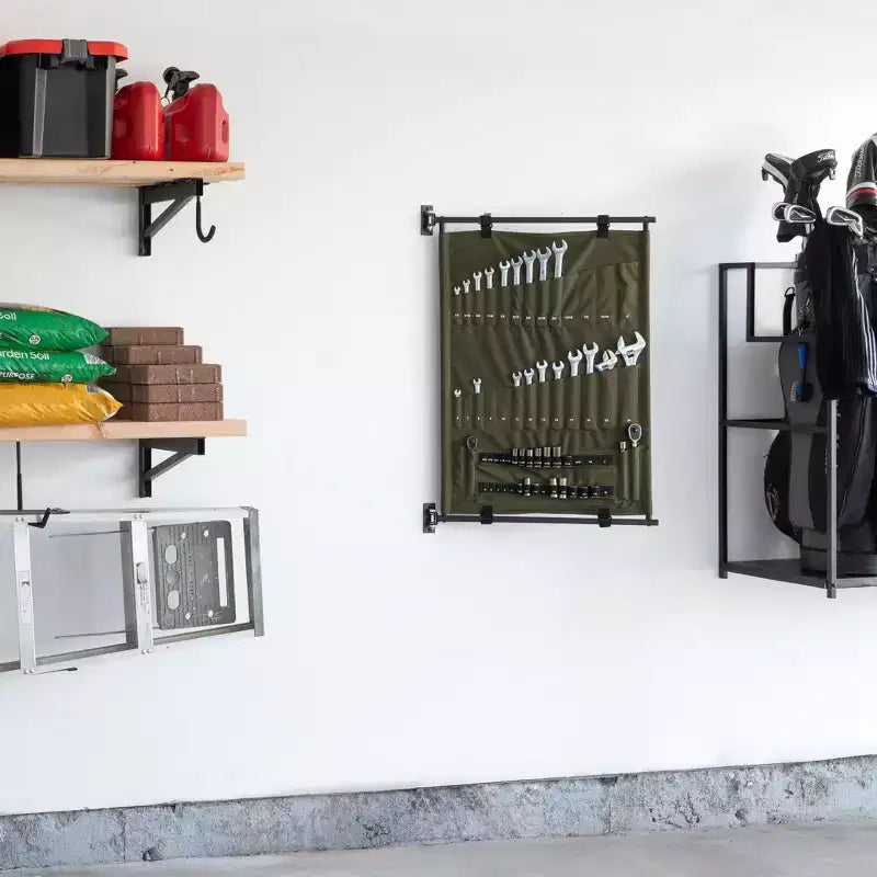 Organizer per attrezzi a parete con perno High Pine – Mensola singola