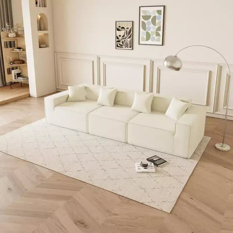 Divano sezionale a L in velluto grigio, chaise longue reversibile, 5 posti, 2 pezzi