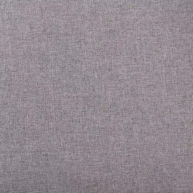 Set da pranzo rotondo grigio e noce, 5 pezzi, 4 posti