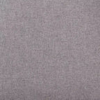 Set da pranzo rotondo grigio e noce, 5 pezzi, 4 posti