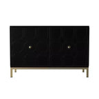 Gramdlynn Two-Door Accent Cabinet - Black - SEI