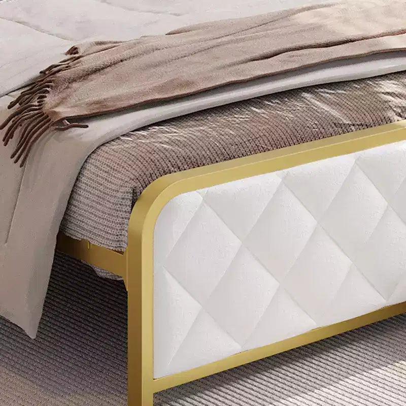 Letto matrimoniale king-size con piattaforma in velluto beige/verde scuro con luci LED e stazione di ricarica, 2 persone