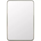 Base Mirror - 24 x 36 - MRR4006 - Chrome - Safavieh