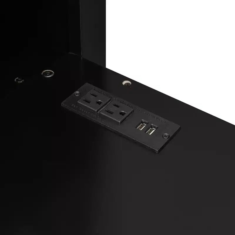 Letto a soppalco da gaming per adulti con scrivania, armadio, LED e USB – singolo – Blu/Verde/Rosso