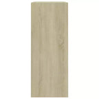 Mobile libreria a muro Sonoma Oak, 2 ripiani, legno ingegnerizzato, assemblaggio per 1 persona