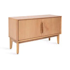 Kate and Laurel McCutcheon Wood TV Stand