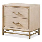 Set letto matrimoniale Queen in noce, stile metà secolo, per 1-2 persone (3 pezzi)