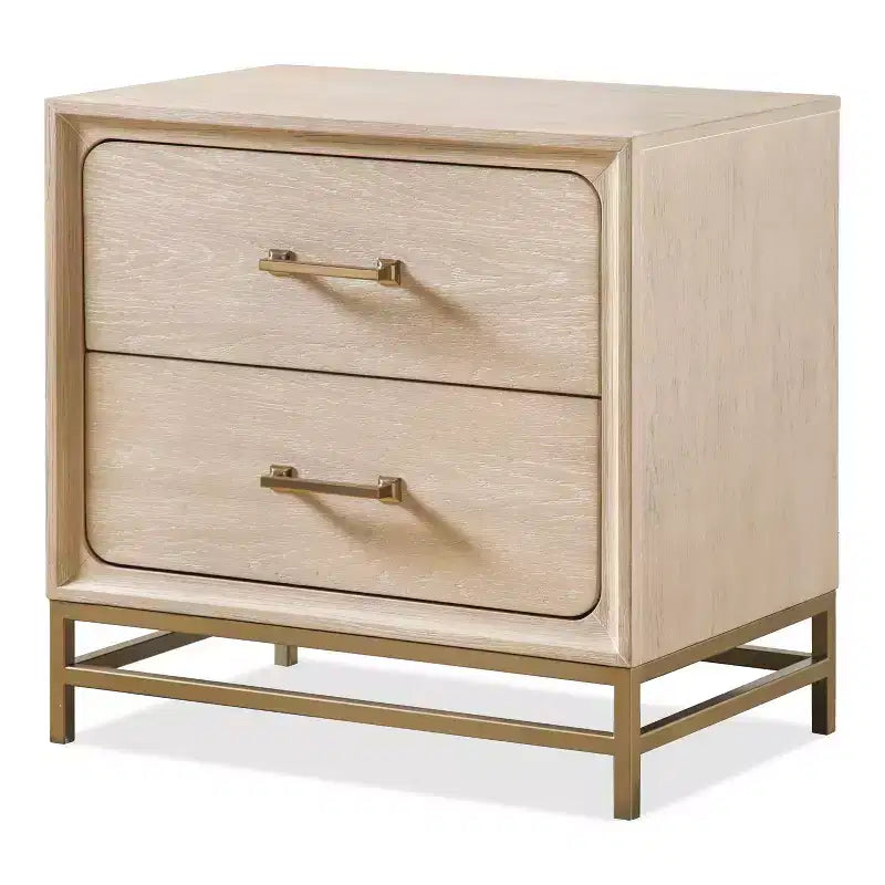 Set letto matrimoniale Queen in noce, stile metà secolo, per 1-2 persone (3 pezzi)