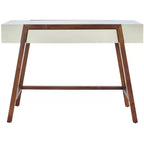 Marwood Desk - DSK5012 - White/Brown - Safavieh