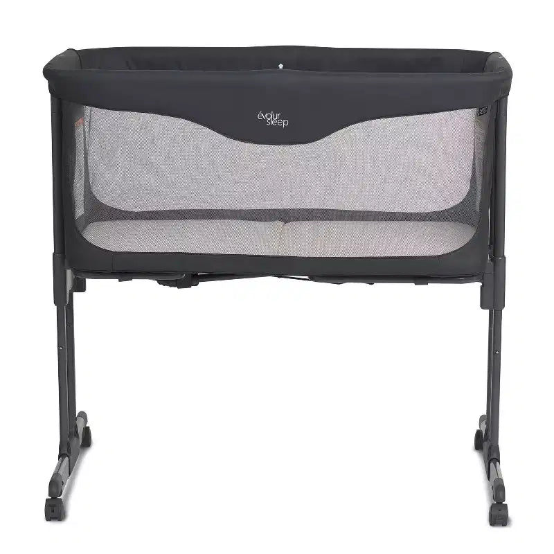 Culla pieghevole portatile grigio scuro/grigio perla, 1 bambino, 0-6 mesi