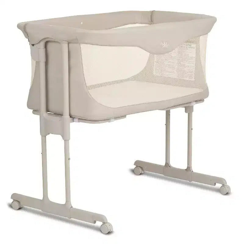 Culla pieghevole portatile grigio scuro/grigio perla, 1 bambino, 0-6 mesi